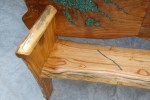southern carpenter, Jerry Carr, wood, woodworker, railroad table, china berry bench, guitar, creative wood work, wood for sale, cow hide table, rose wood, swamp mahogany