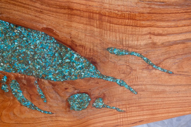 southern carpenter, Jerry Carr, wood, woodworker, railroad table, china berry bench, guitar, creative wood work, wood for sale, cow hide table, rose wood, swamp mahogany 